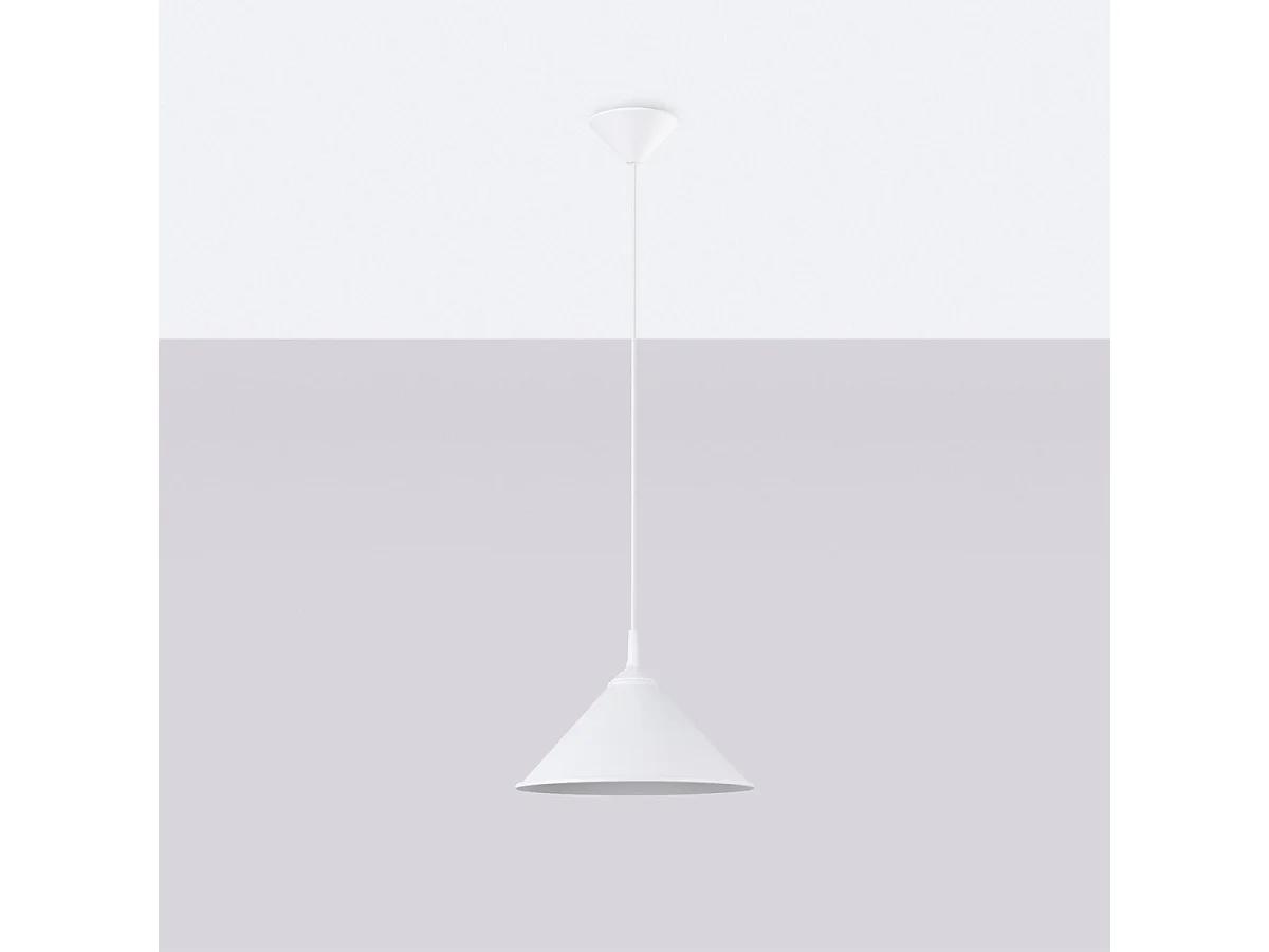 Lampe suspendue Adair blanc