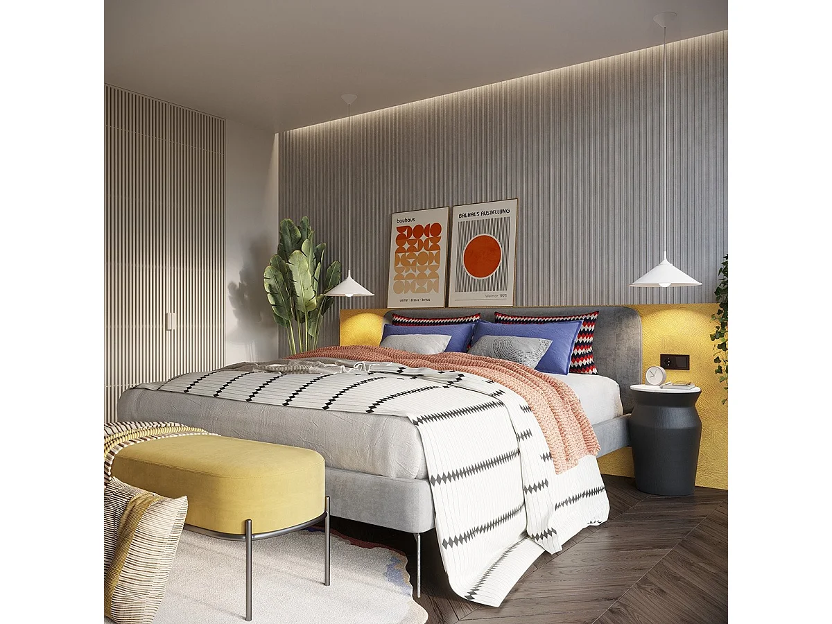 Lampe suspendue Adair blanc