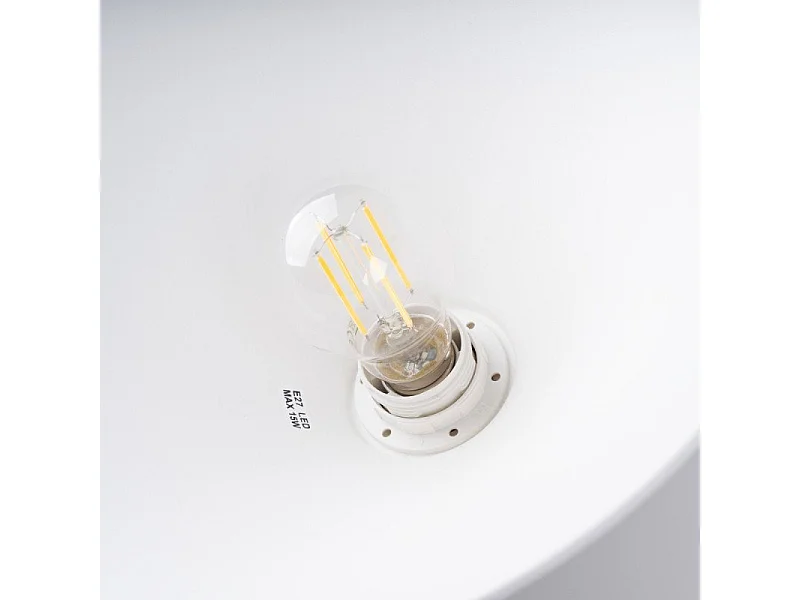 Lampe suspendue Adair blanc