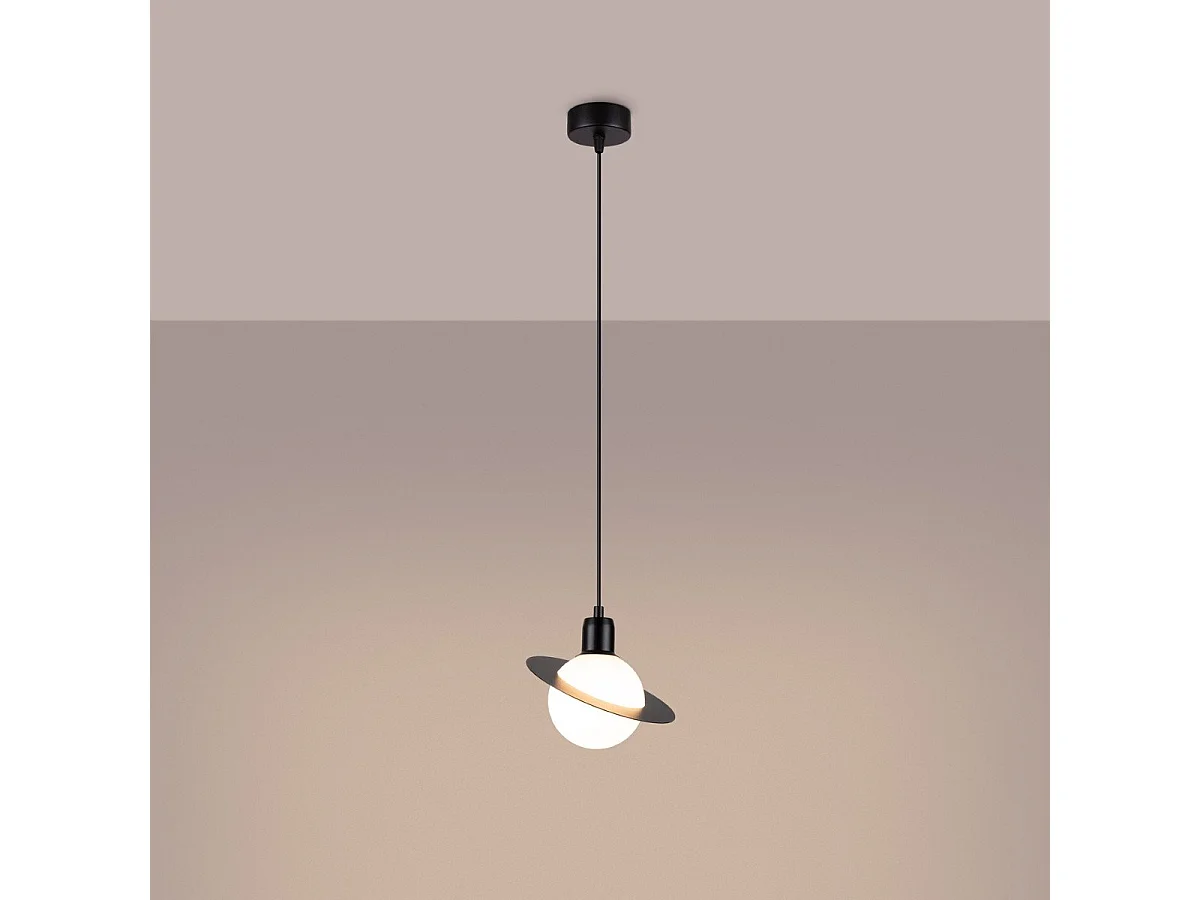 Lampe suspendue Hyperstar 1 noir
