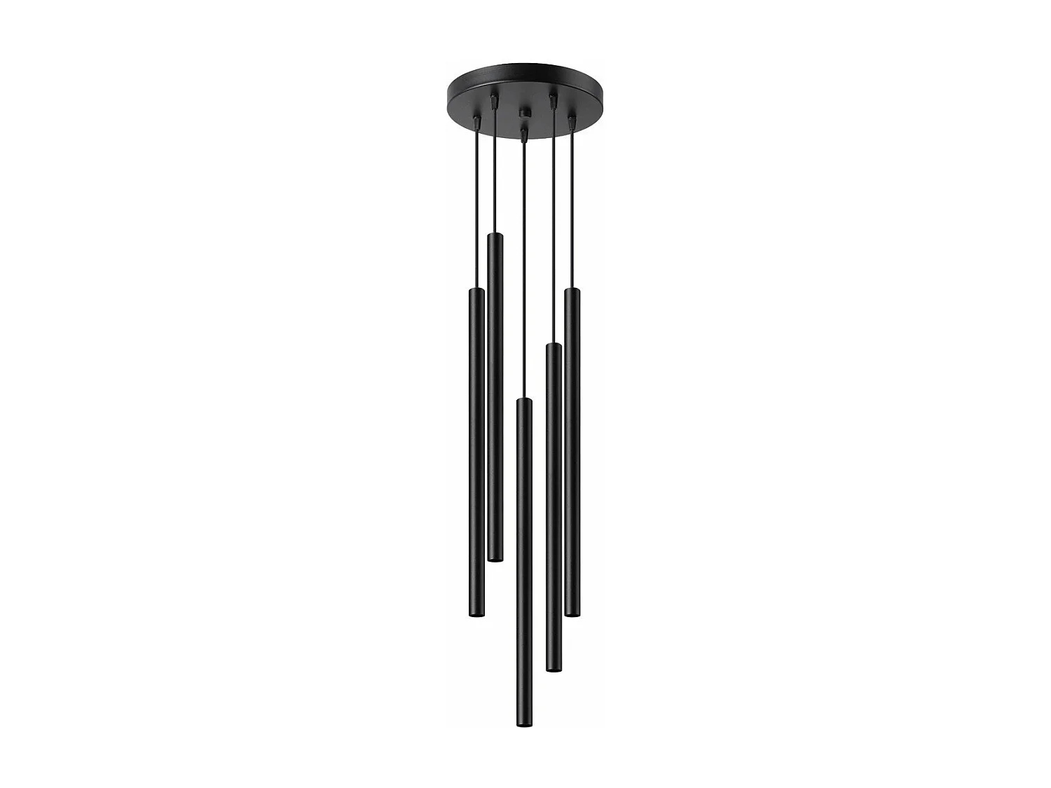 Lampe suspendue Novastel 5P noir