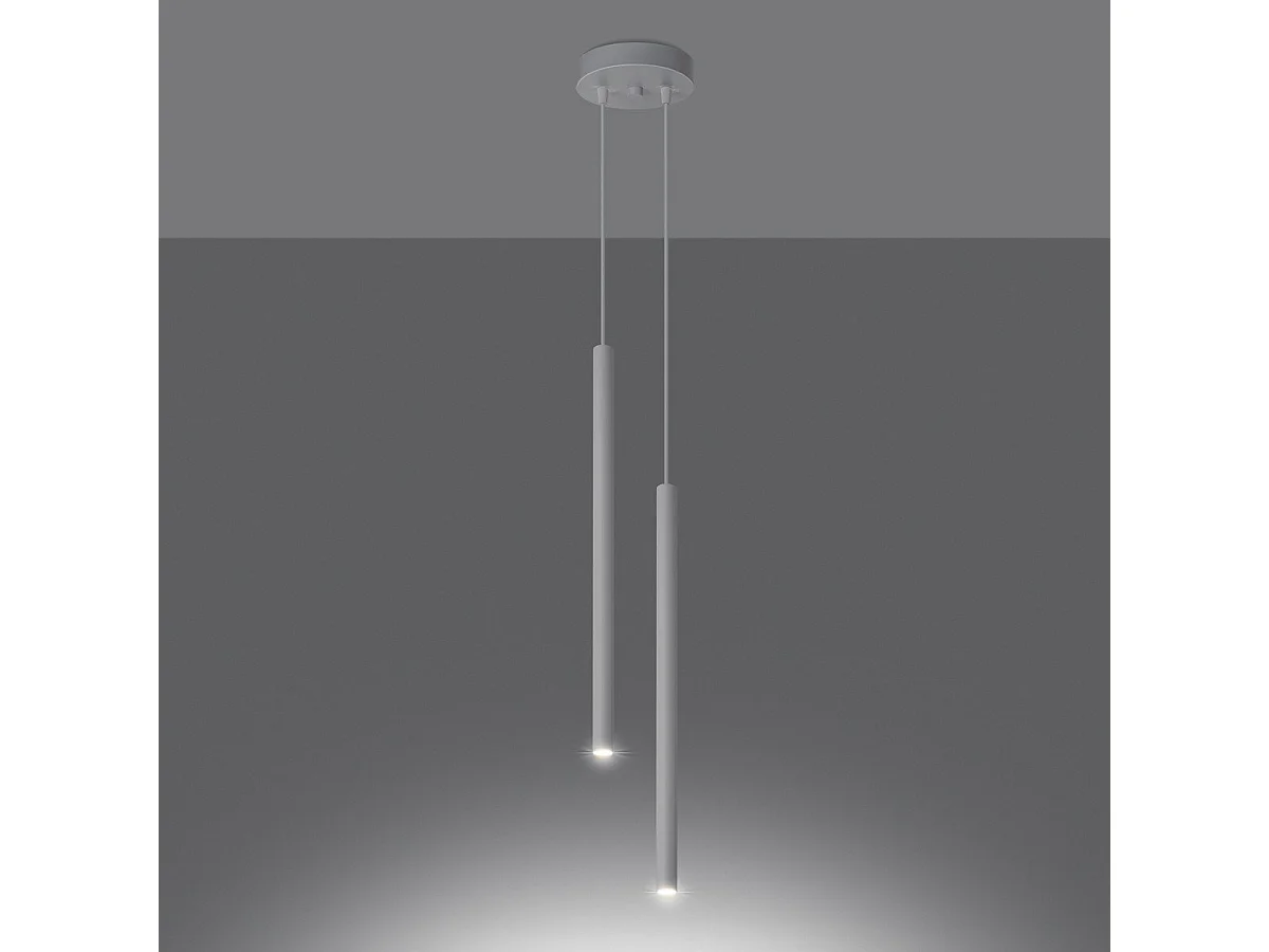Lampe suspendue Novastel 2 blanc