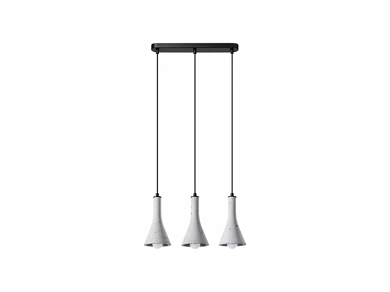 Lampe suspendue Siriara 3L béton