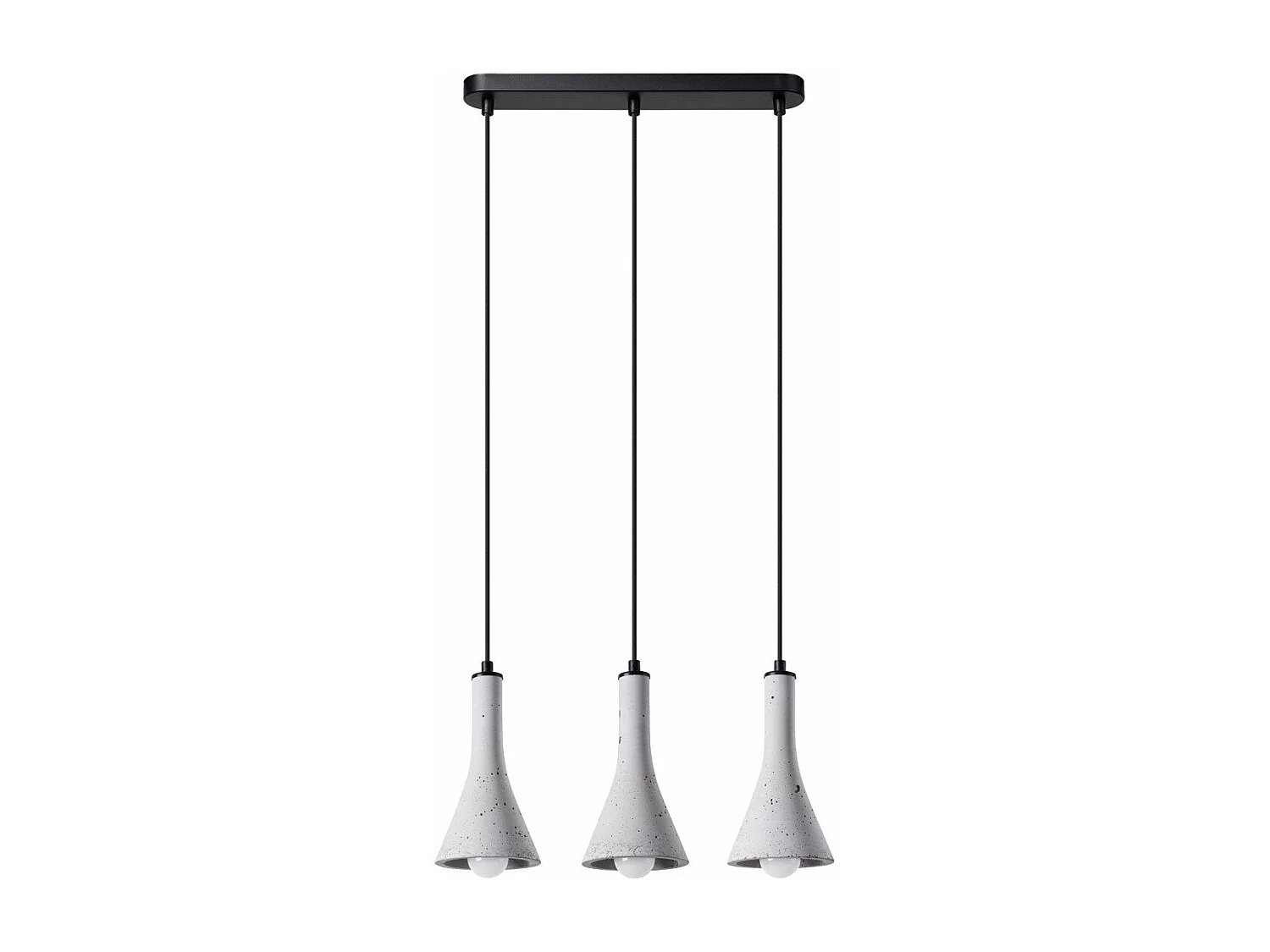 Lampe suspendue Siriara 3L béton