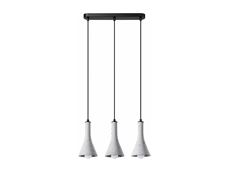 Lampe suspendue Siriara 3L béton