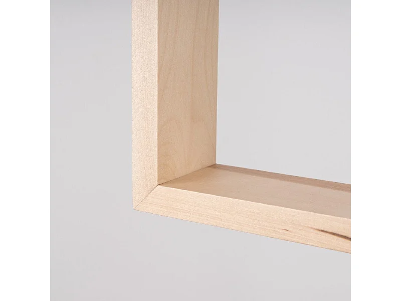 Lampe suspendue Astrelis bois naturel