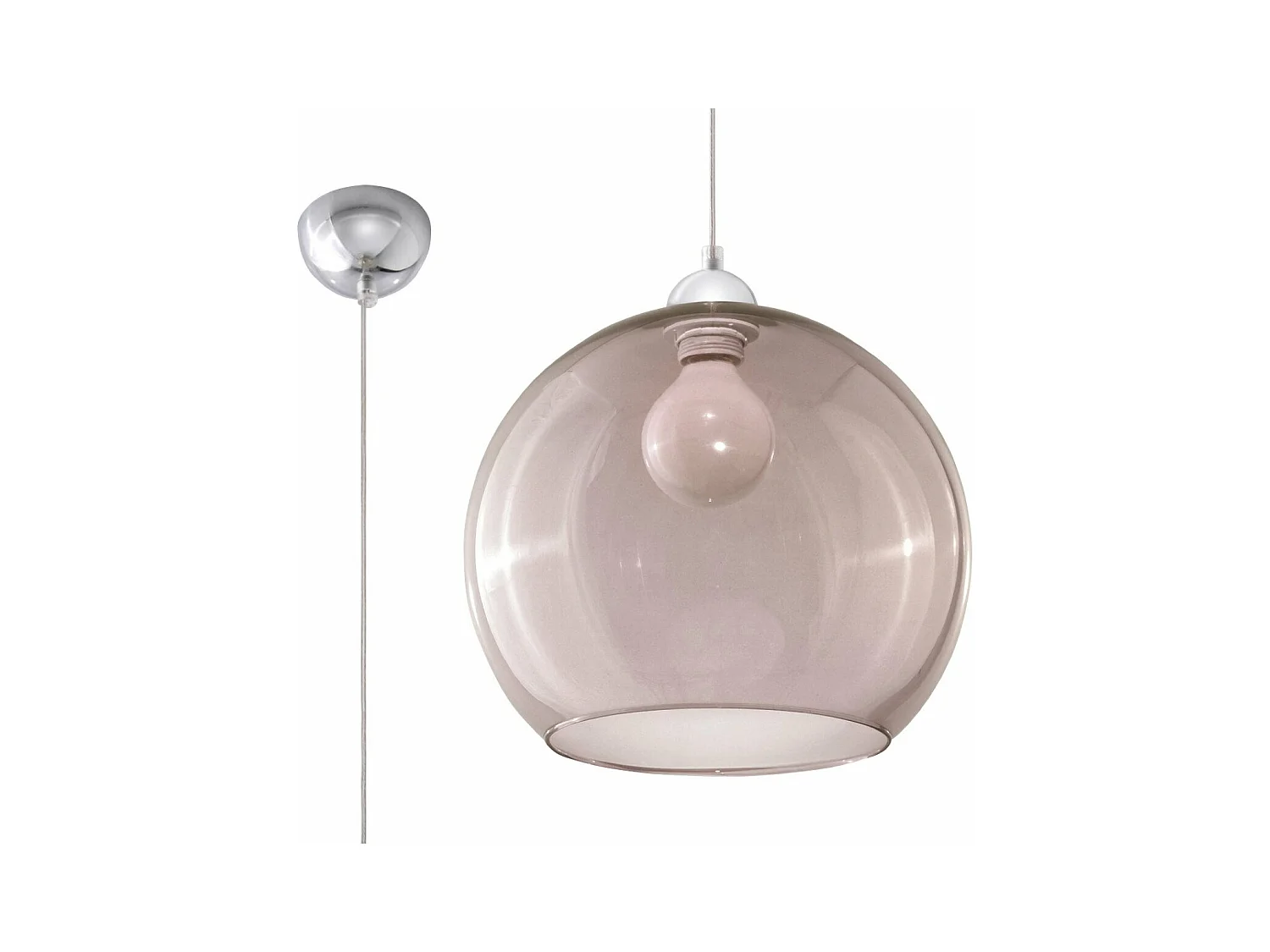 Lampe pendante Borealis graphite