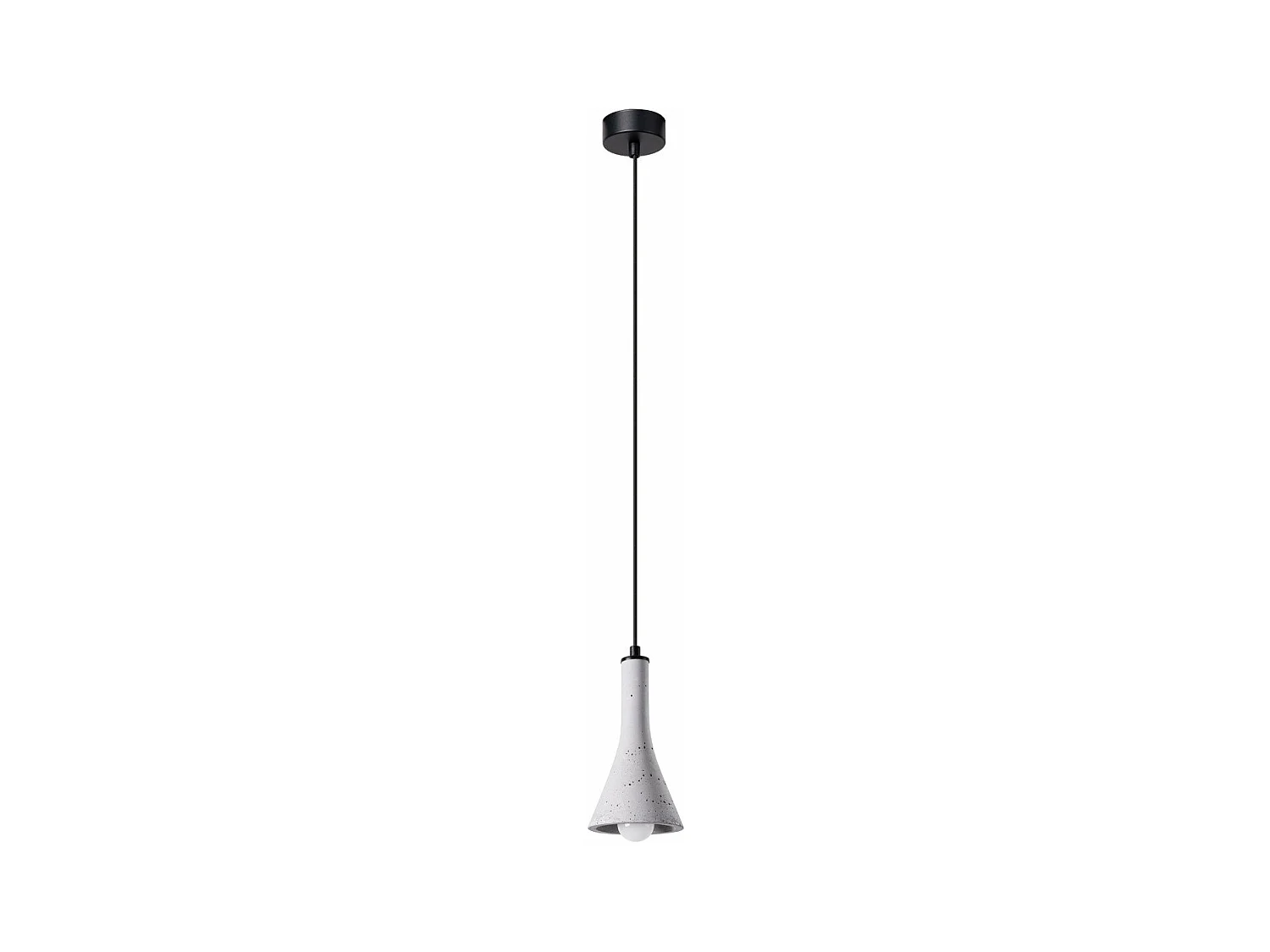 Lampe suspendue Siriara 1 béton