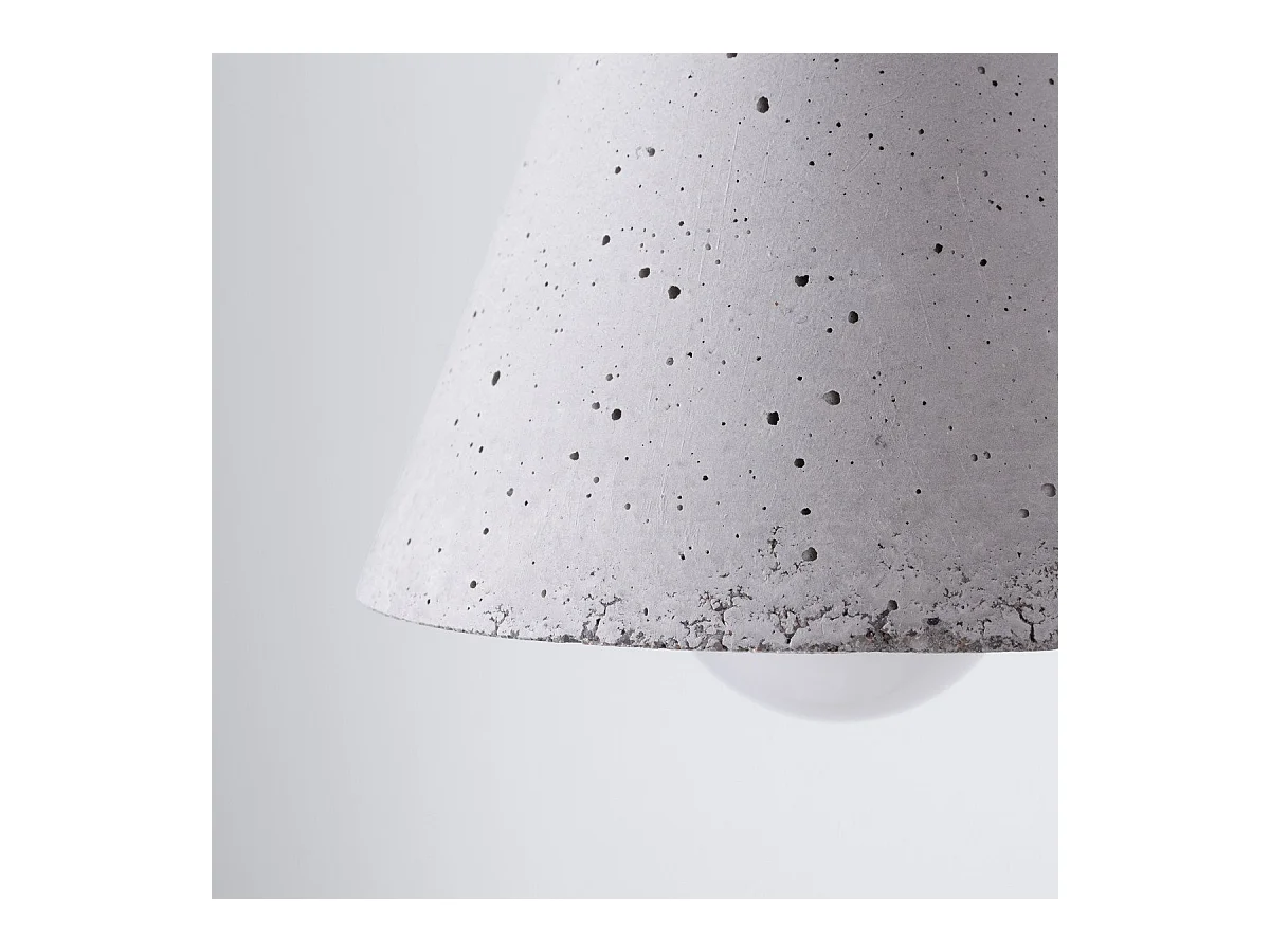 Lampe suspendue Siriara 1 béton