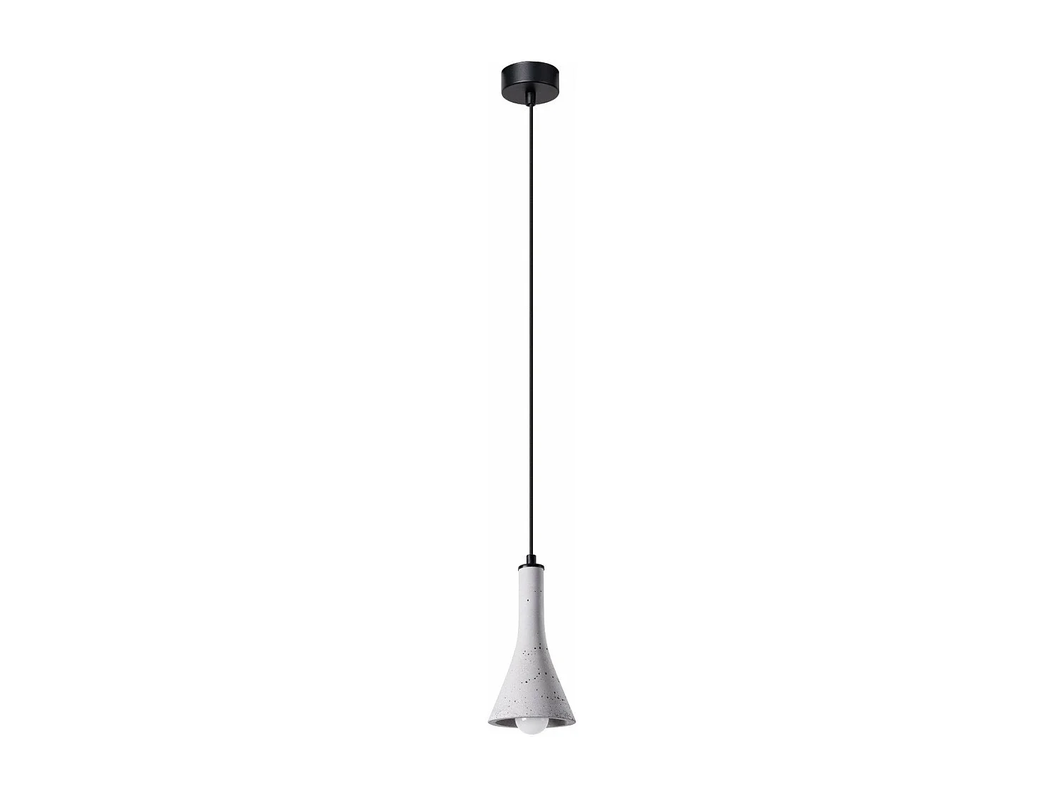 Lampe suspendue Siriara 1 béton
