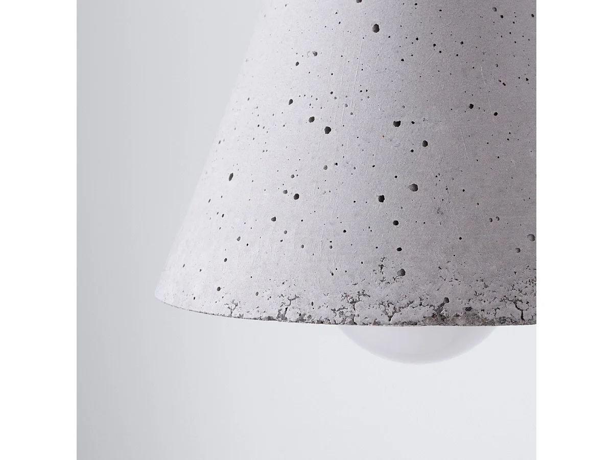 Lampe suspendue Siriara 1 béton