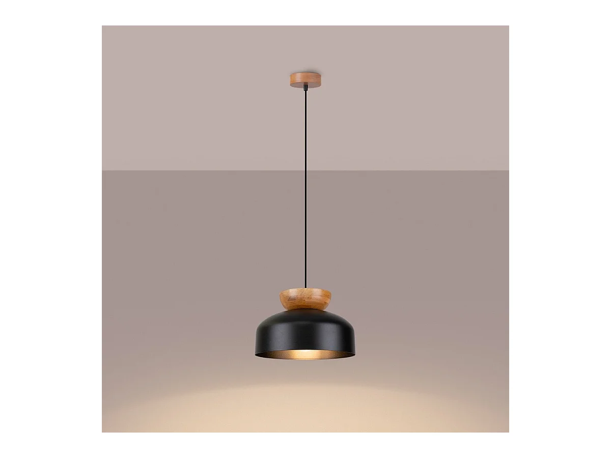 Lampe suspendue Marsis noir