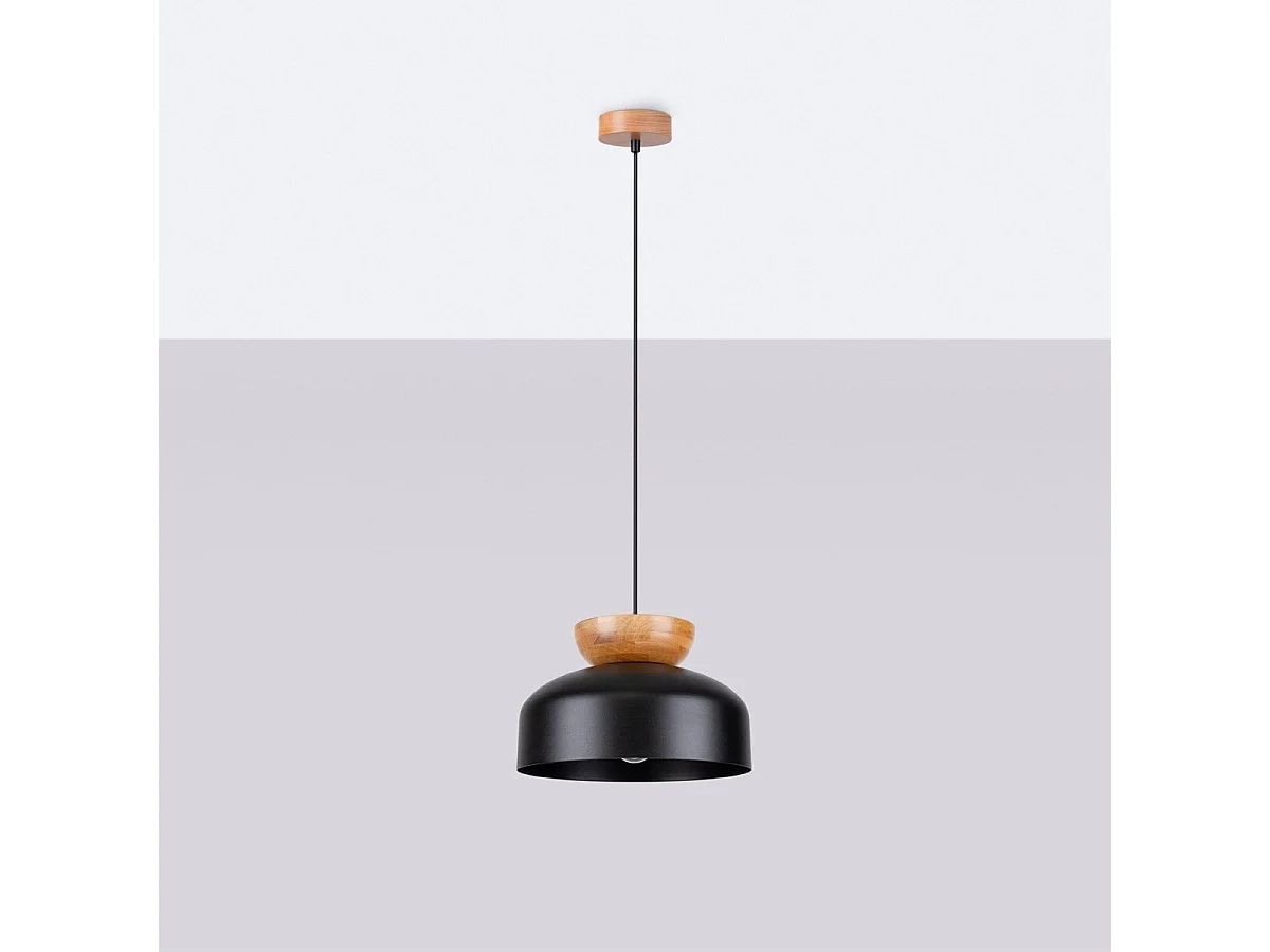 Lampe suspendue Marsis noir