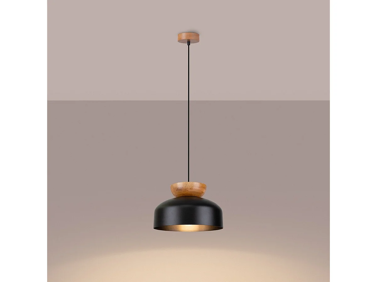 Lampe suspendue Marsis noir