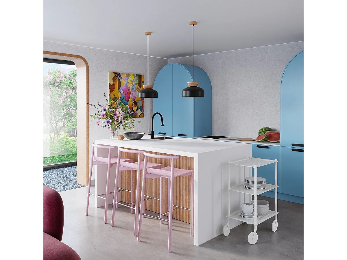 Lampe suspendue Marsis noir