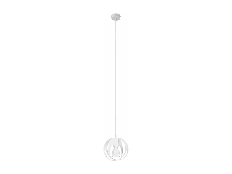Lampe pendante Alden 1 blanc