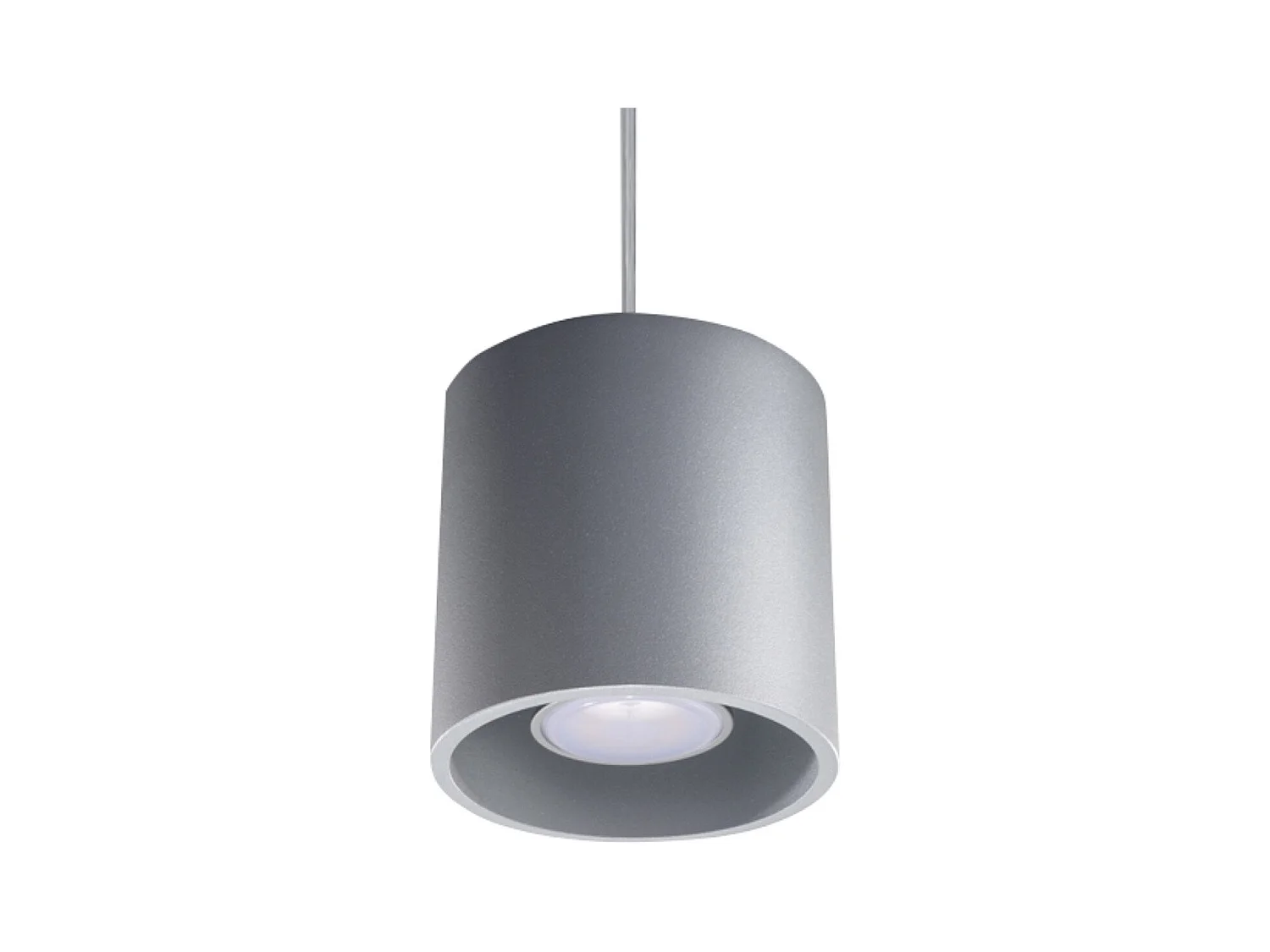 Lampe suspendue Orbitum 1 gris