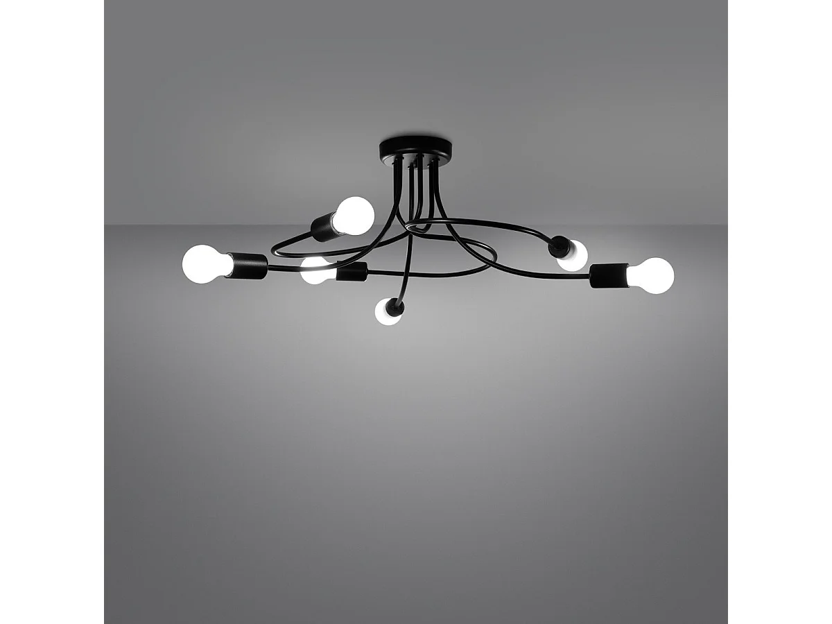 Lustre Lumina 6 noir