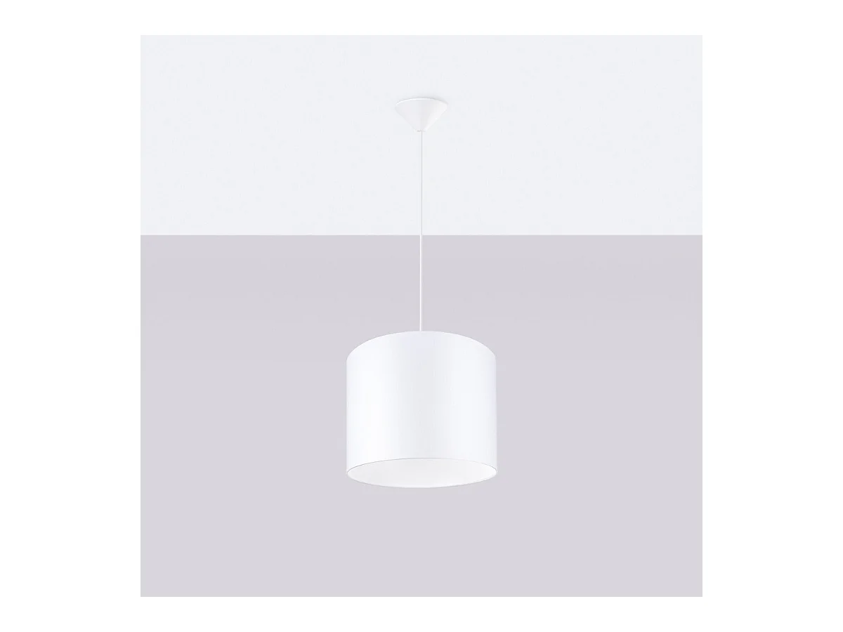 Lampe suspendue Novara 30 blanc