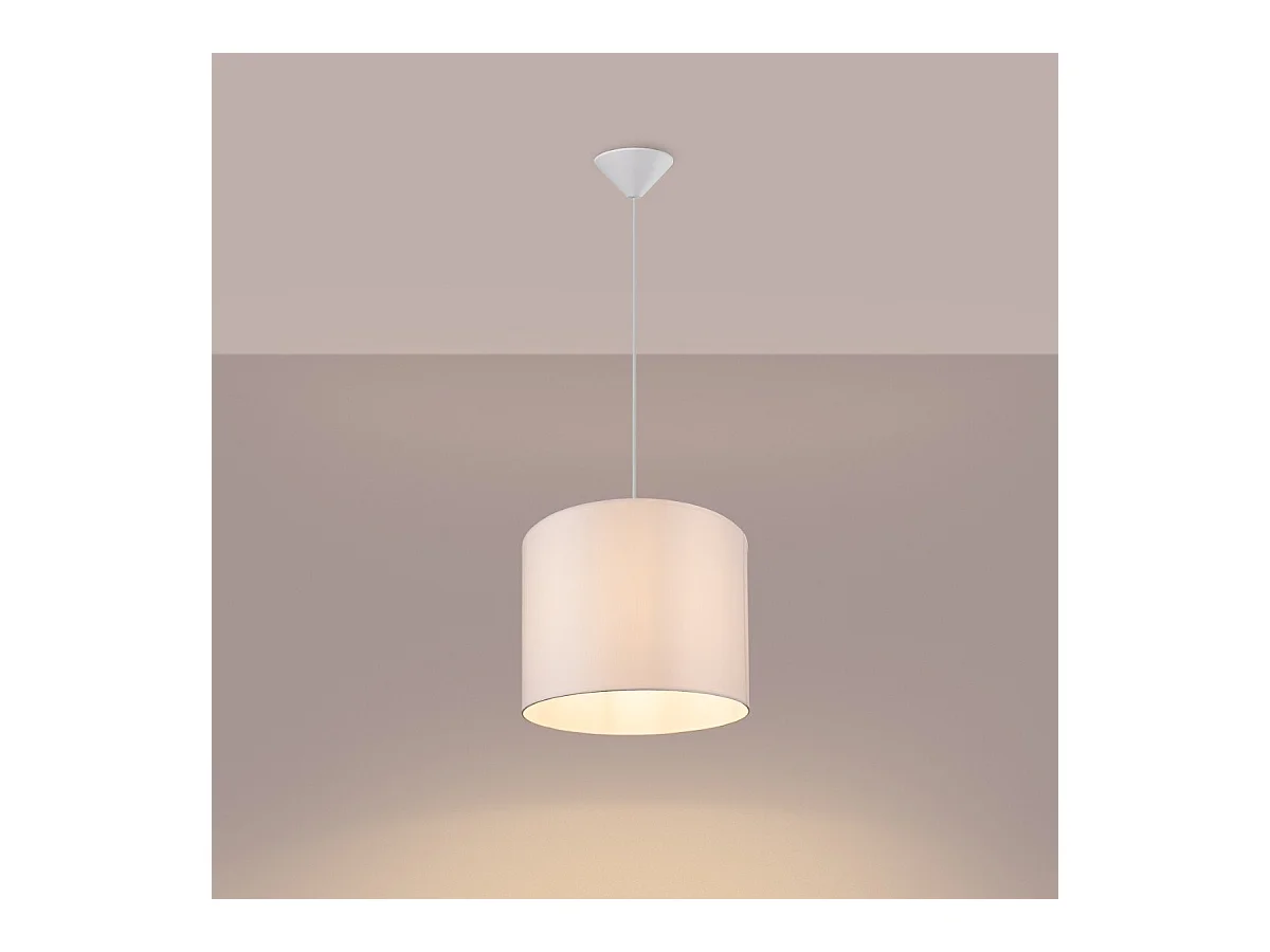 Lampe suspendue Novara 30 blanc