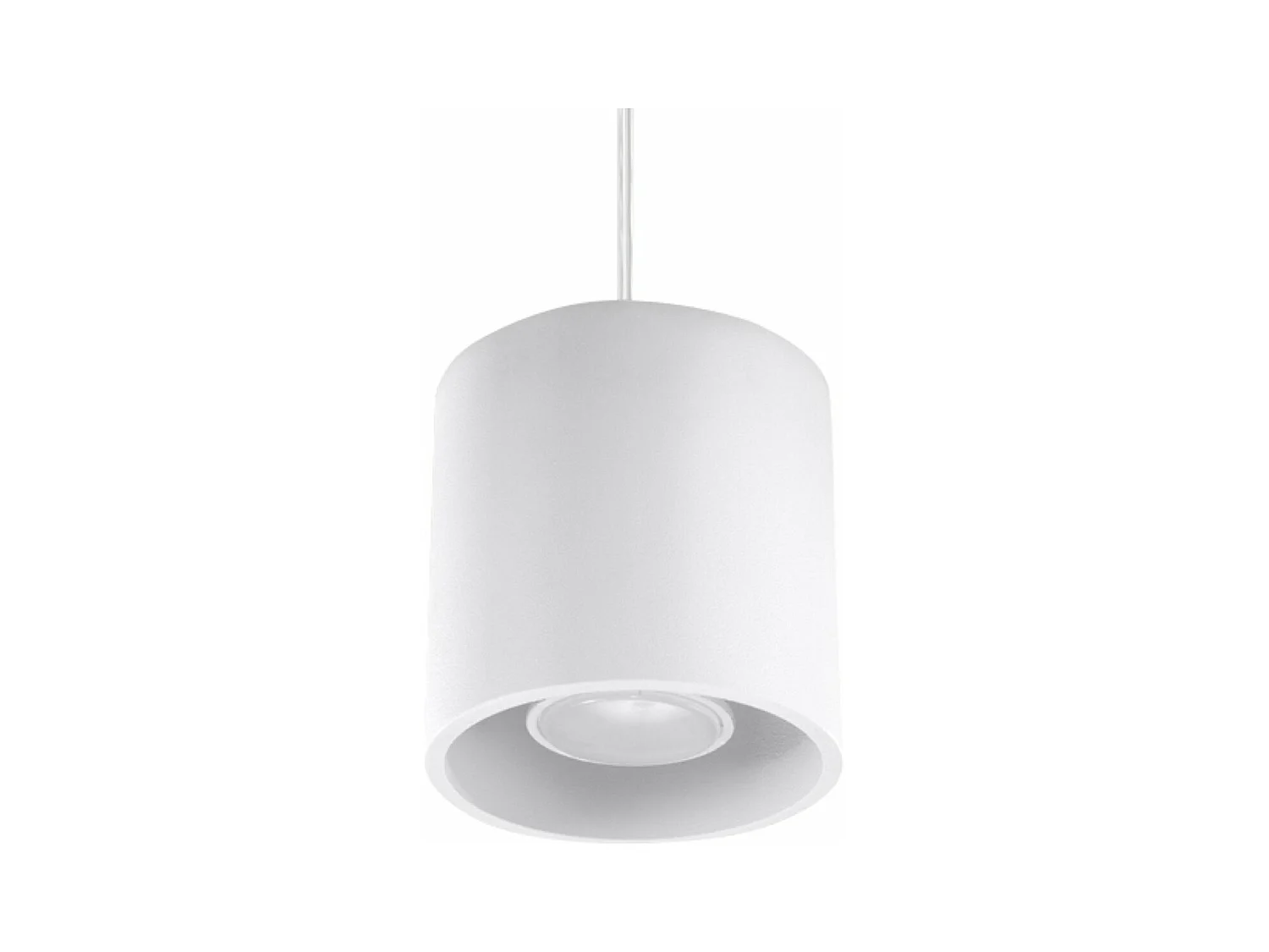 Lampe suspendue Orbitum 1 blanc
