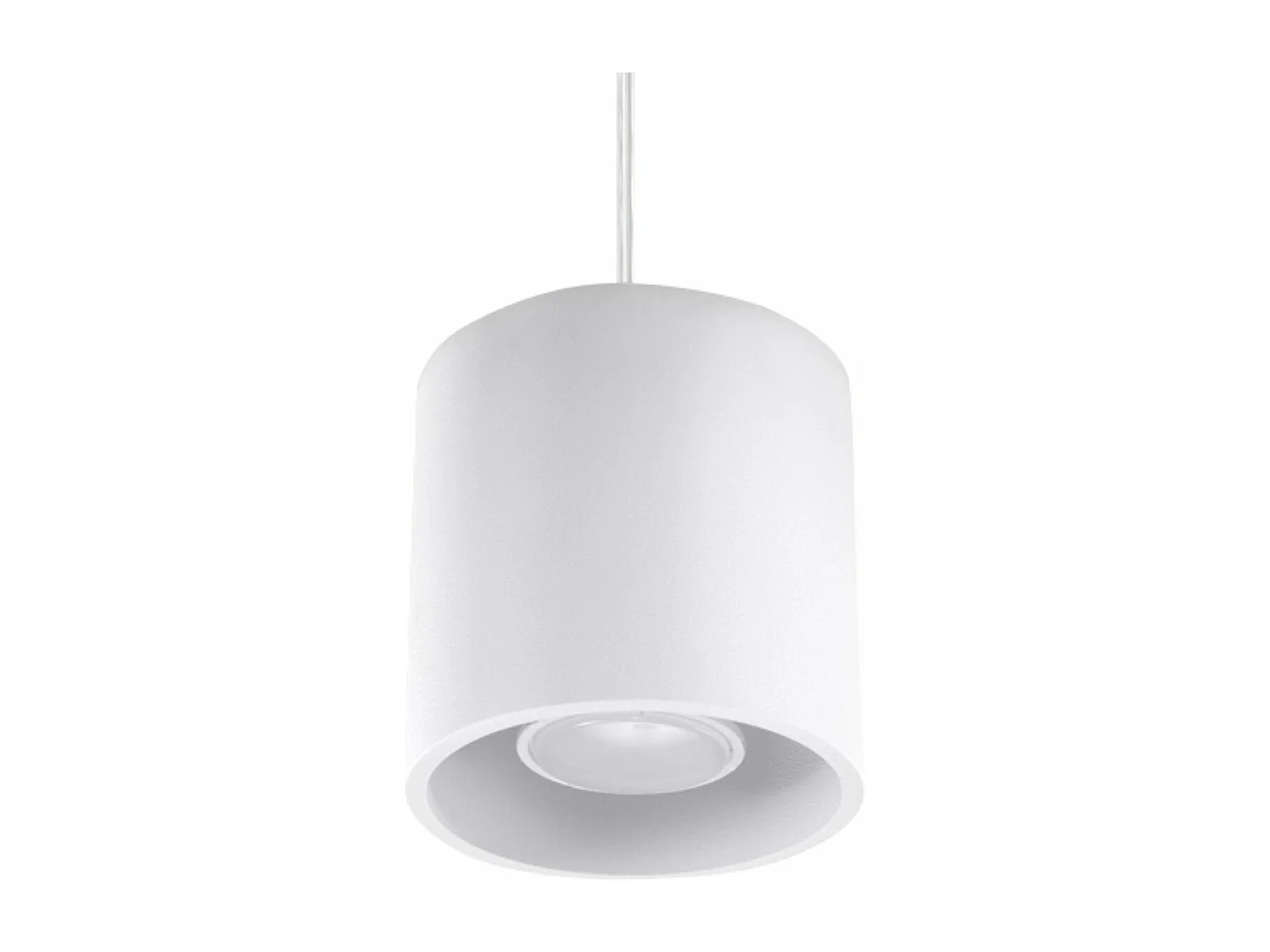 Lampe suspendue Orbitum 1 blanc