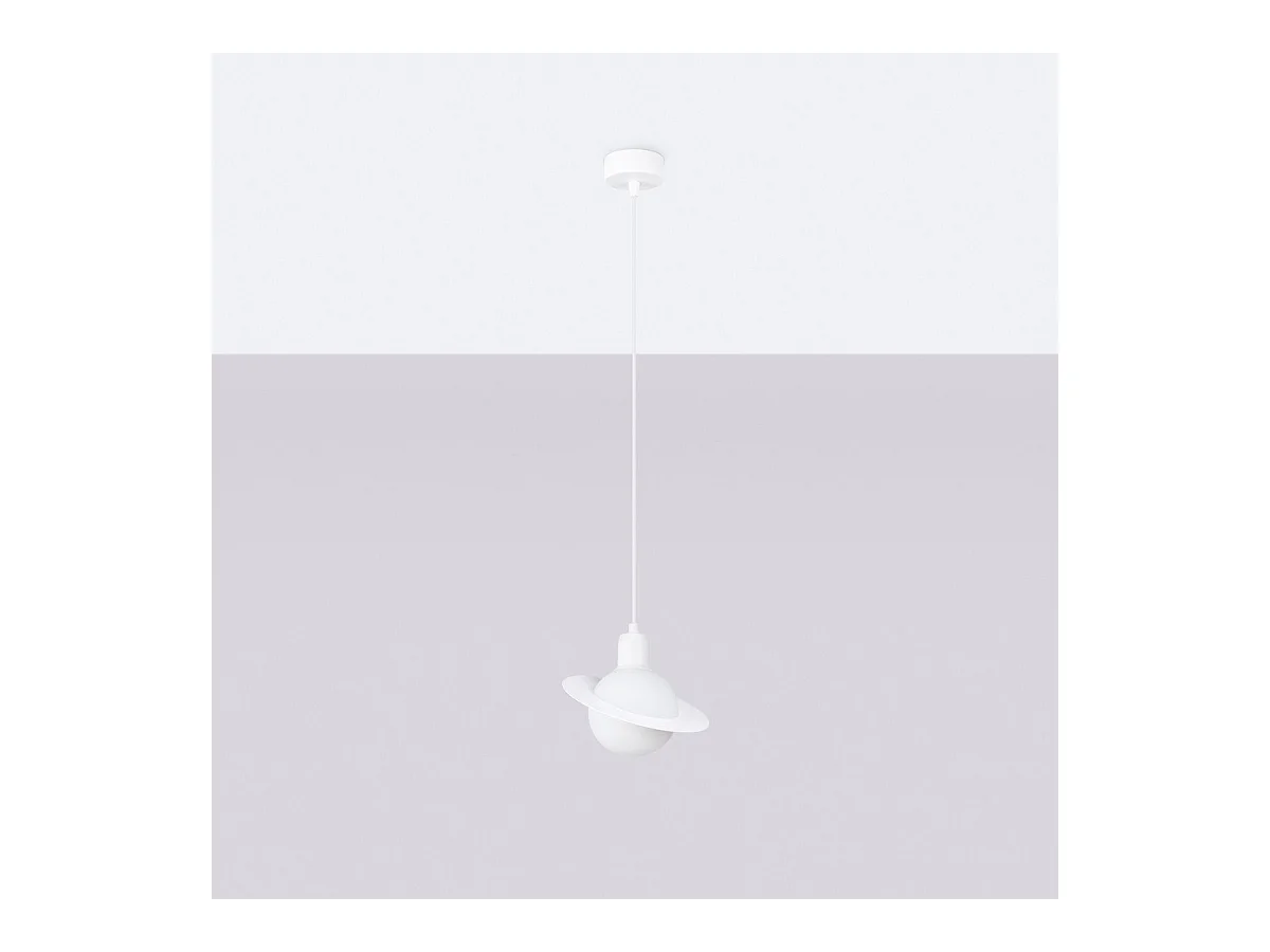 Lampe suspendue Hyperstar 1 blanc