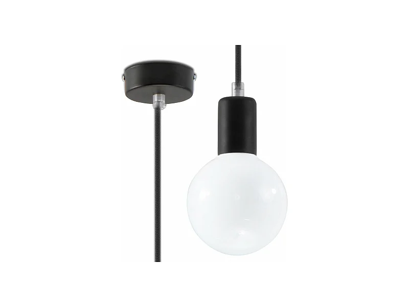 Lampe suspendue Electra noir