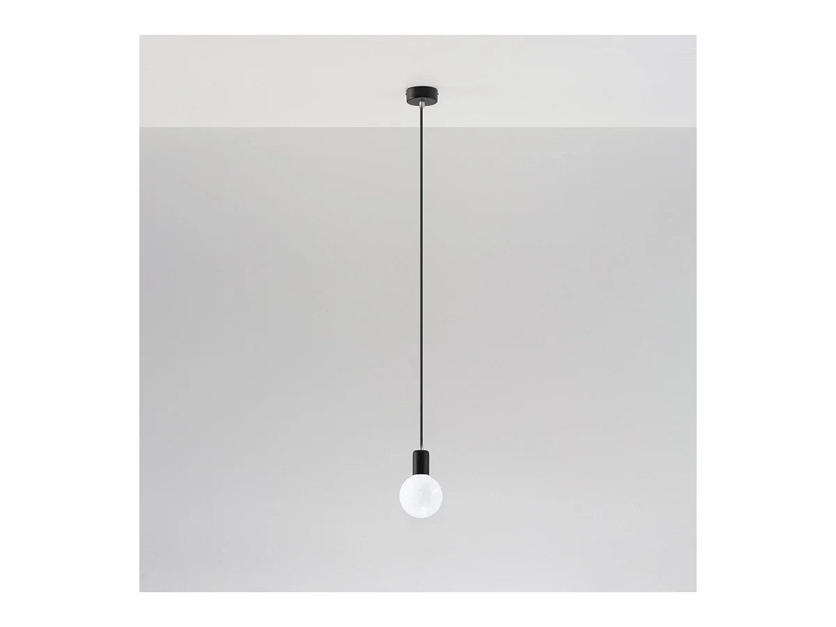 Lampe suspendue Electra noir