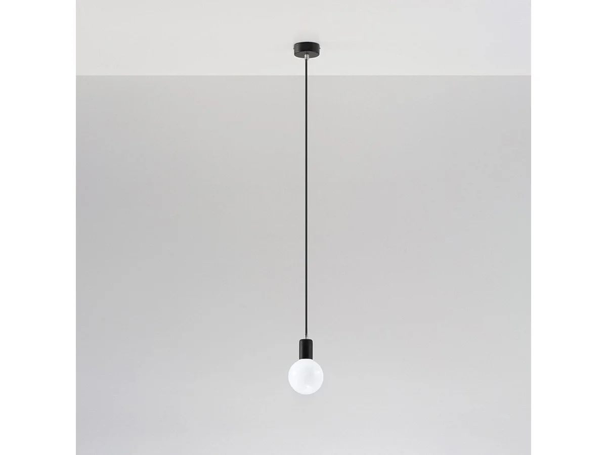 Lampe suspendue Electra noir