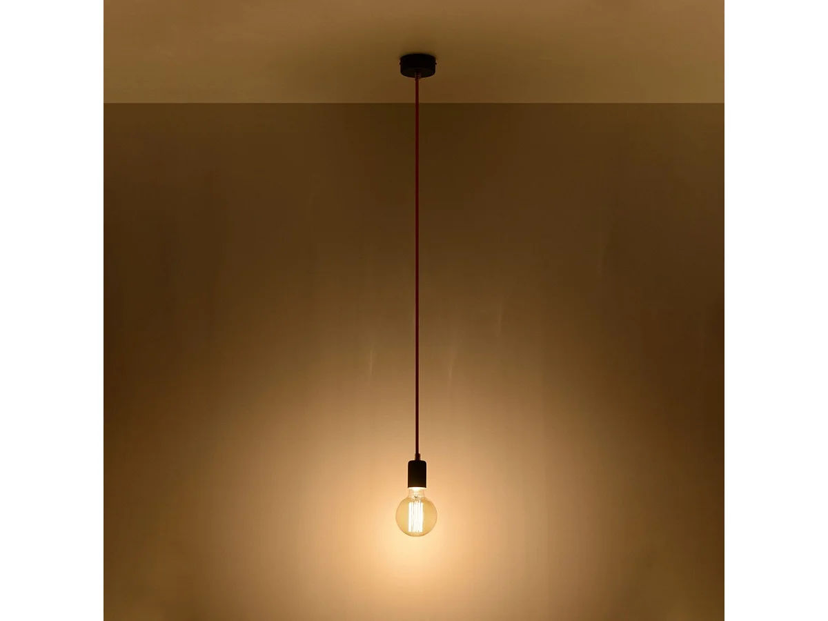 Lampe suspendue Electra noir