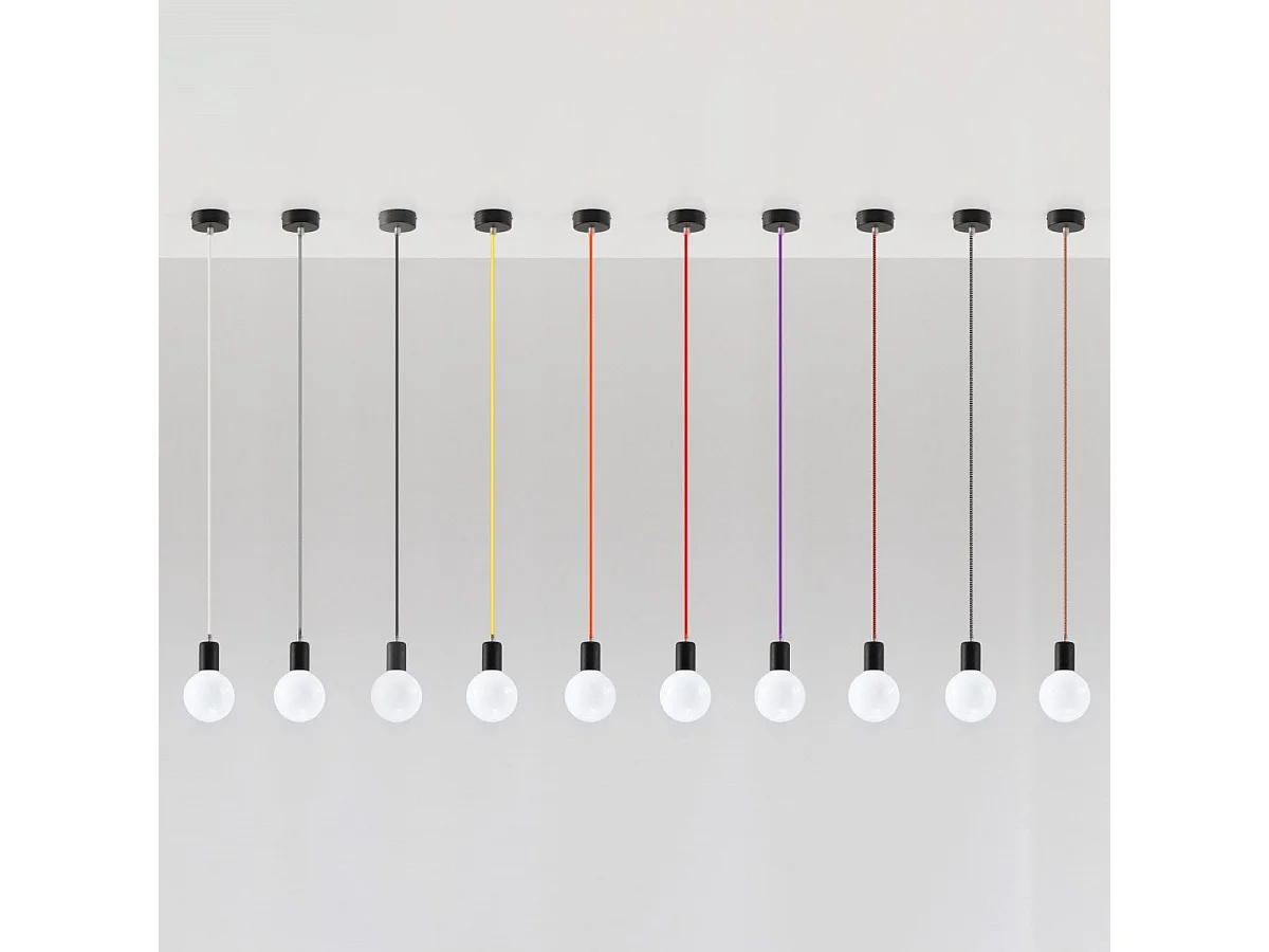 Lampe suspendue Electra noir