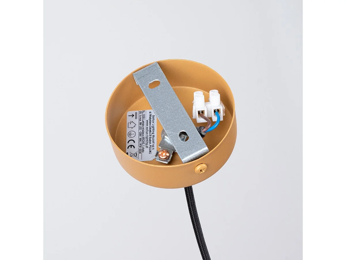 Lampe suspendue Astralis 1 or