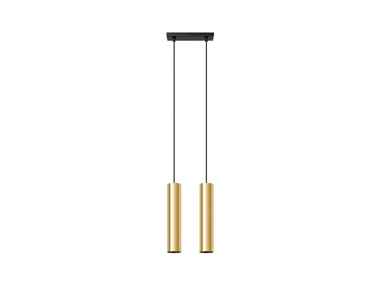 Lampe suspendue Luminis 2 or poli