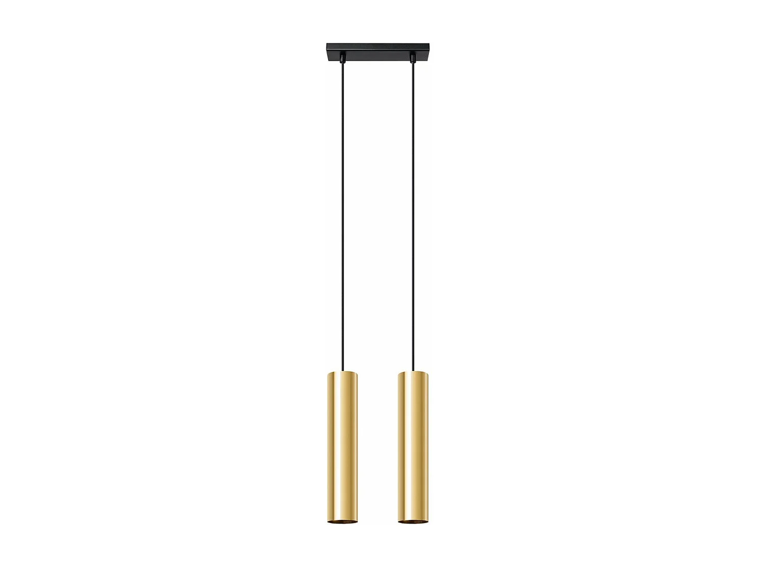 Lampe suspendue Luminis 2 or poli