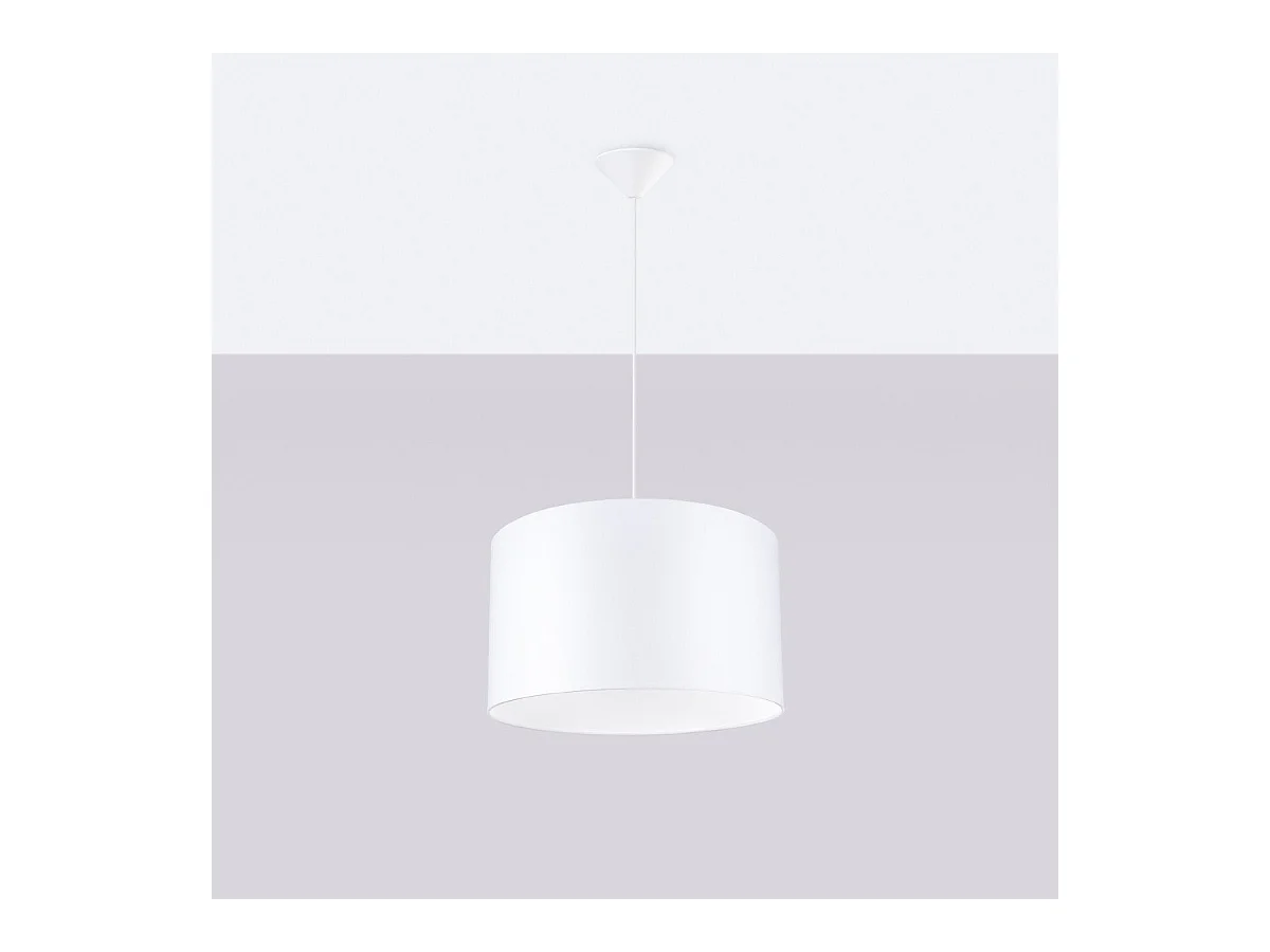 Lampe suspendue Novara 40 blanc