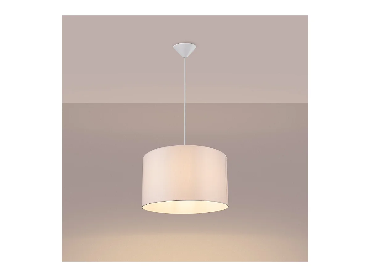 Lampe suspendue Novara 40 blanc