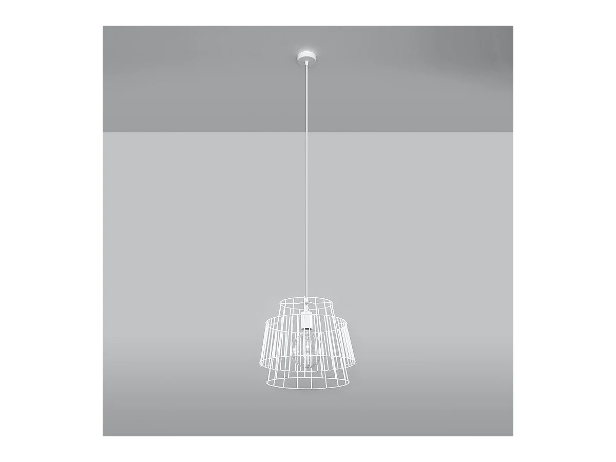 Lampe pendante Gateway blanc