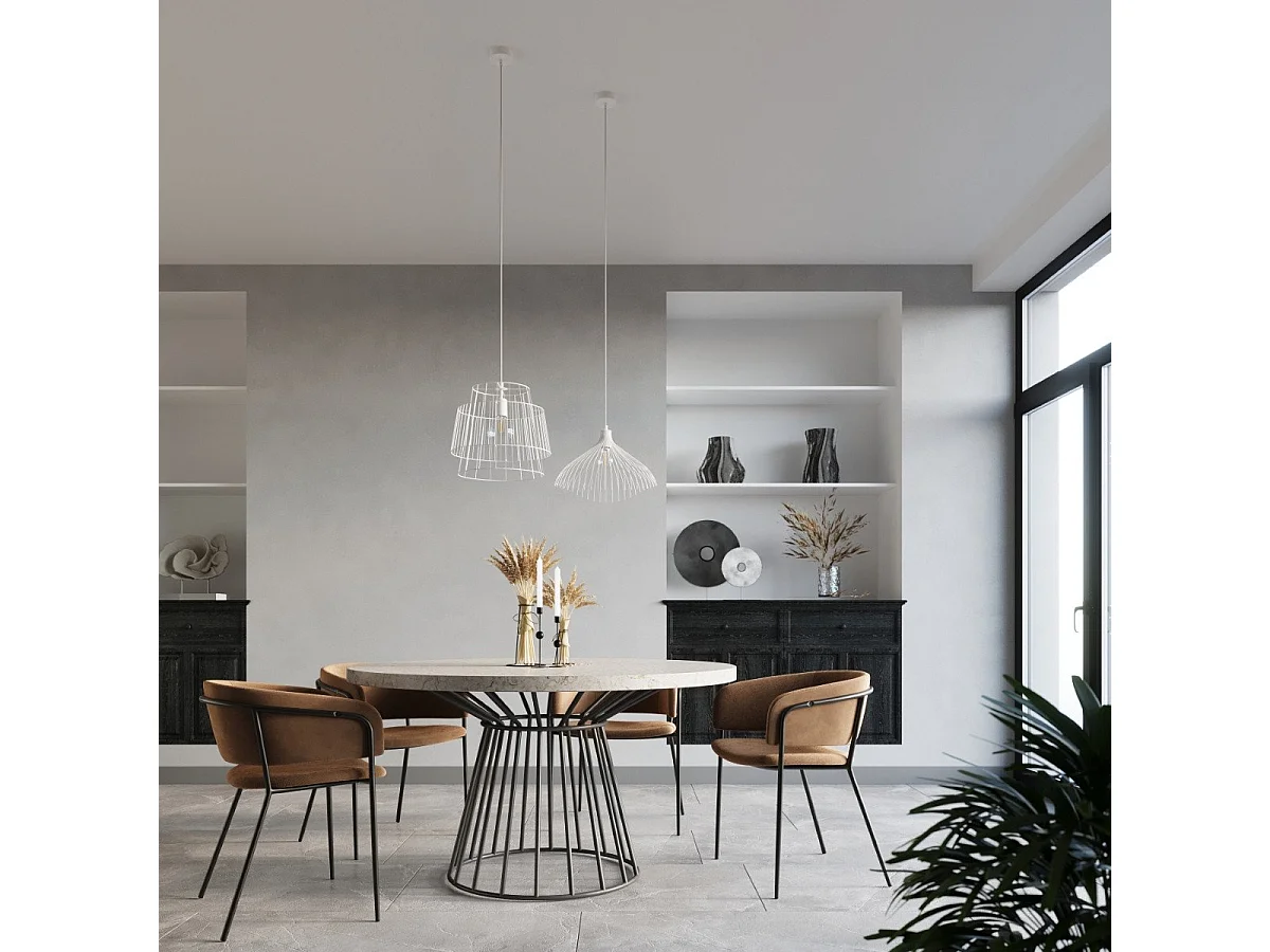 Lampe pendante Gateway blanc