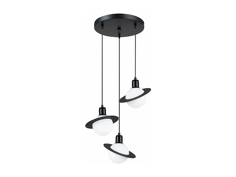 Lampe suspendue Hyperstar 3P noir