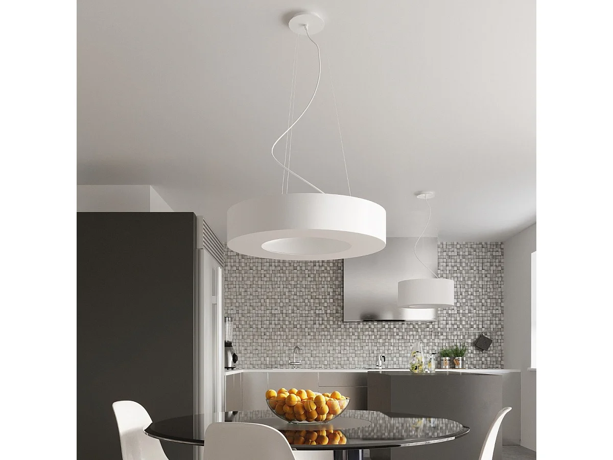 Lustre Muscida SLIM 70 blanc
