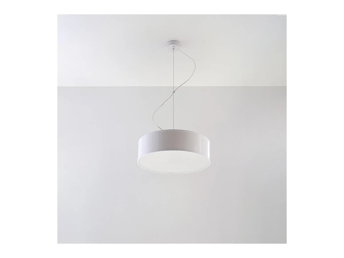 Lampe suspendue Andromeda 35 blanc