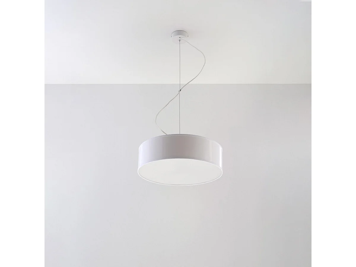 Lampe suspendue Andromeda 35 blanc