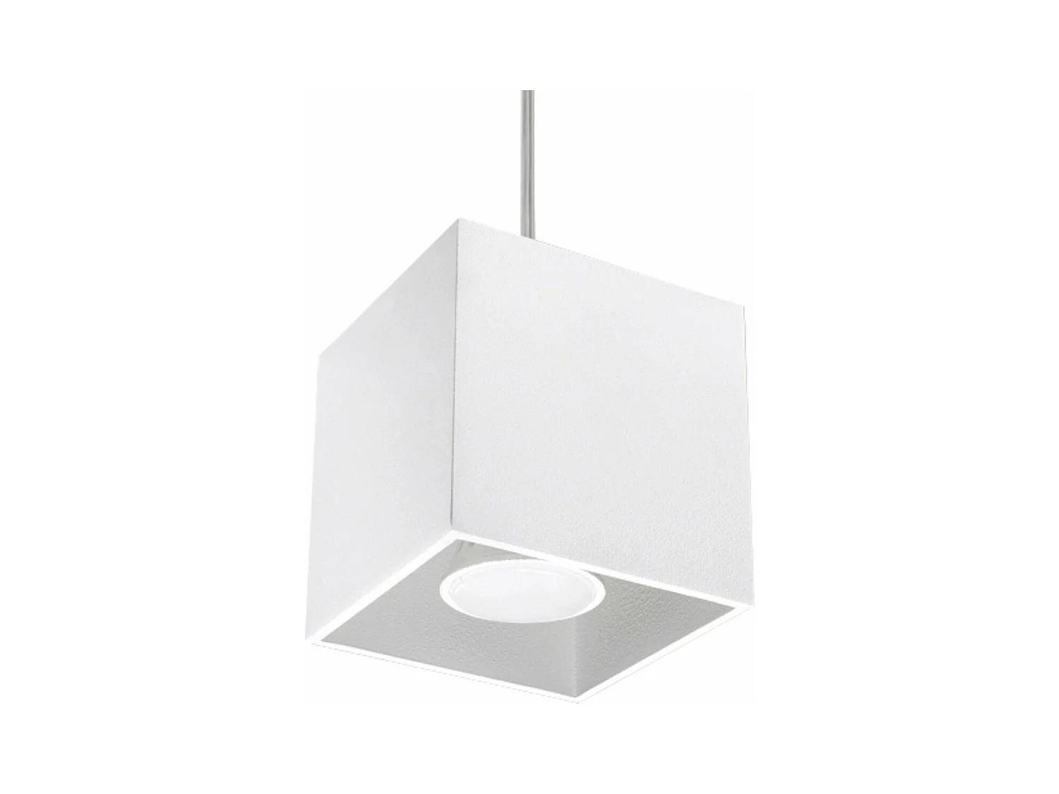 Lampe suspendue Quasar 1 blanc