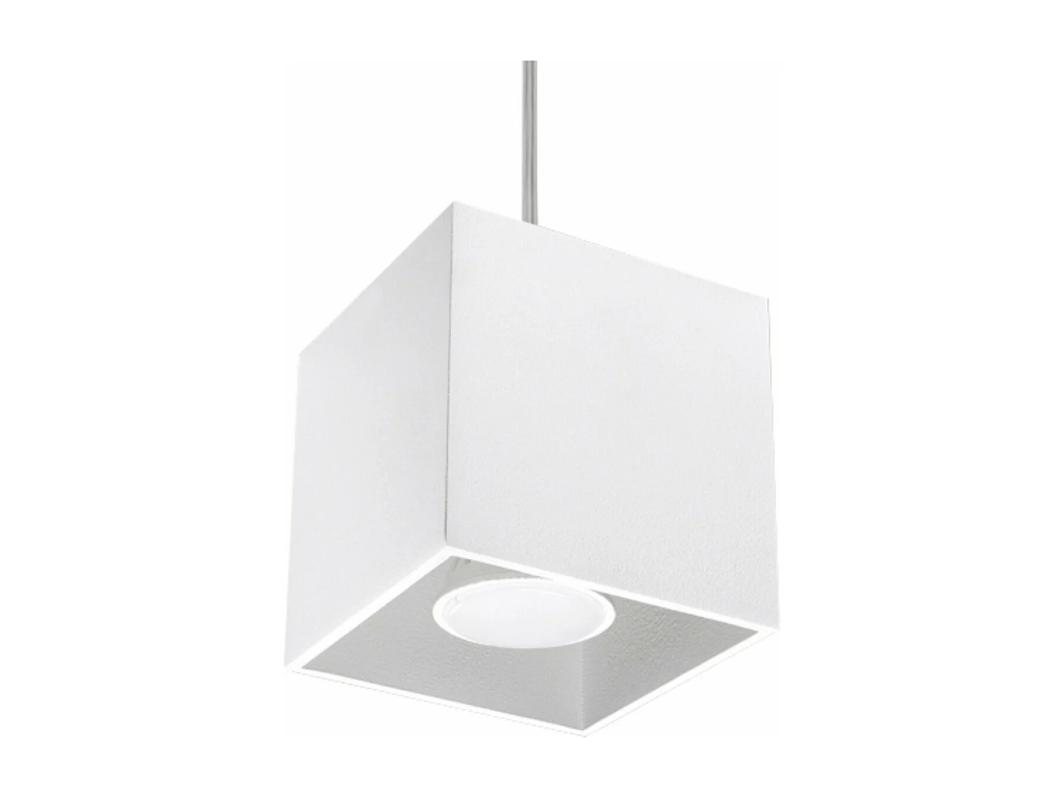 Lampe suspendue Quasar 1 blanc