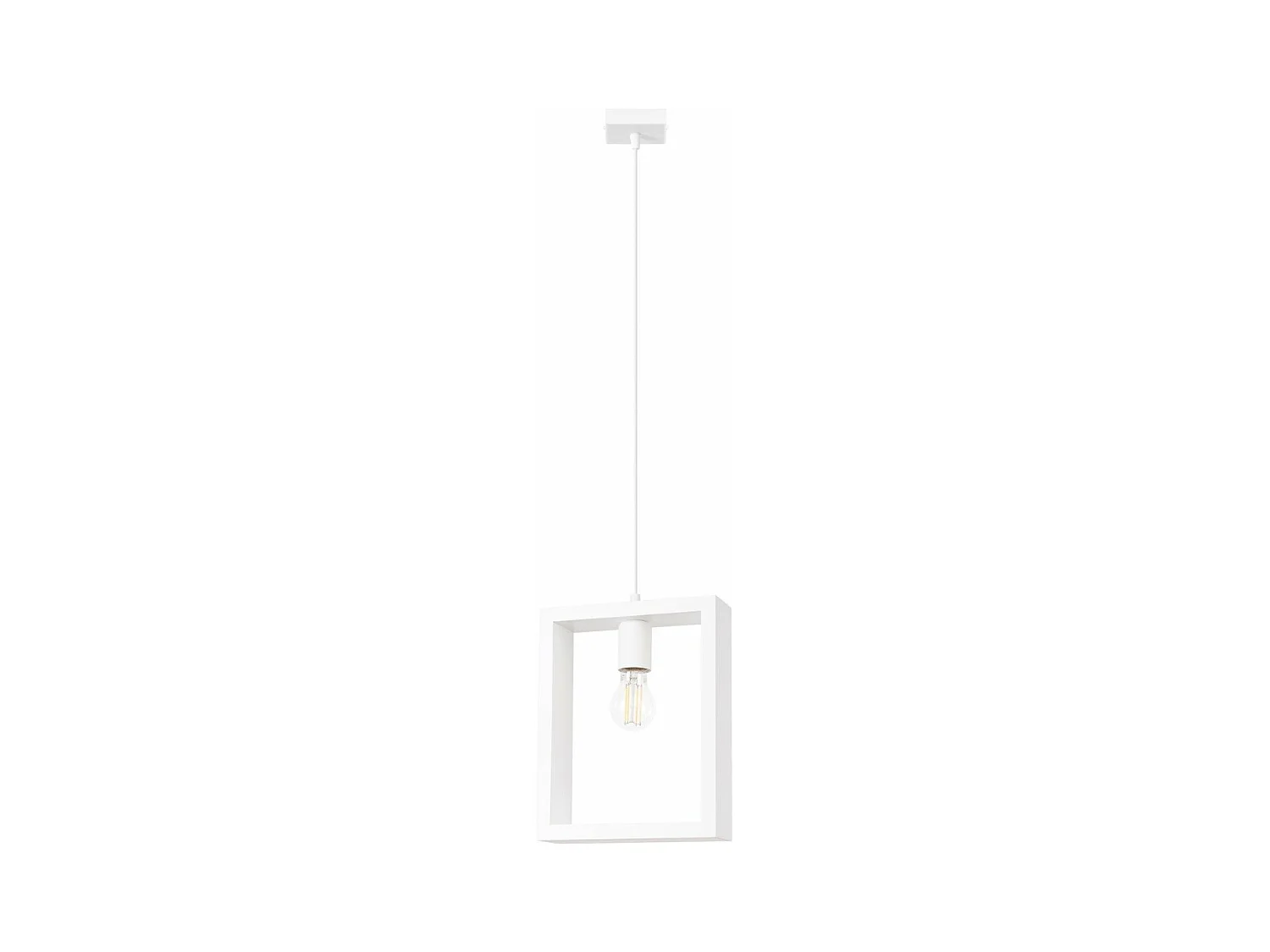 Lampe suspendue Astrelis blanc