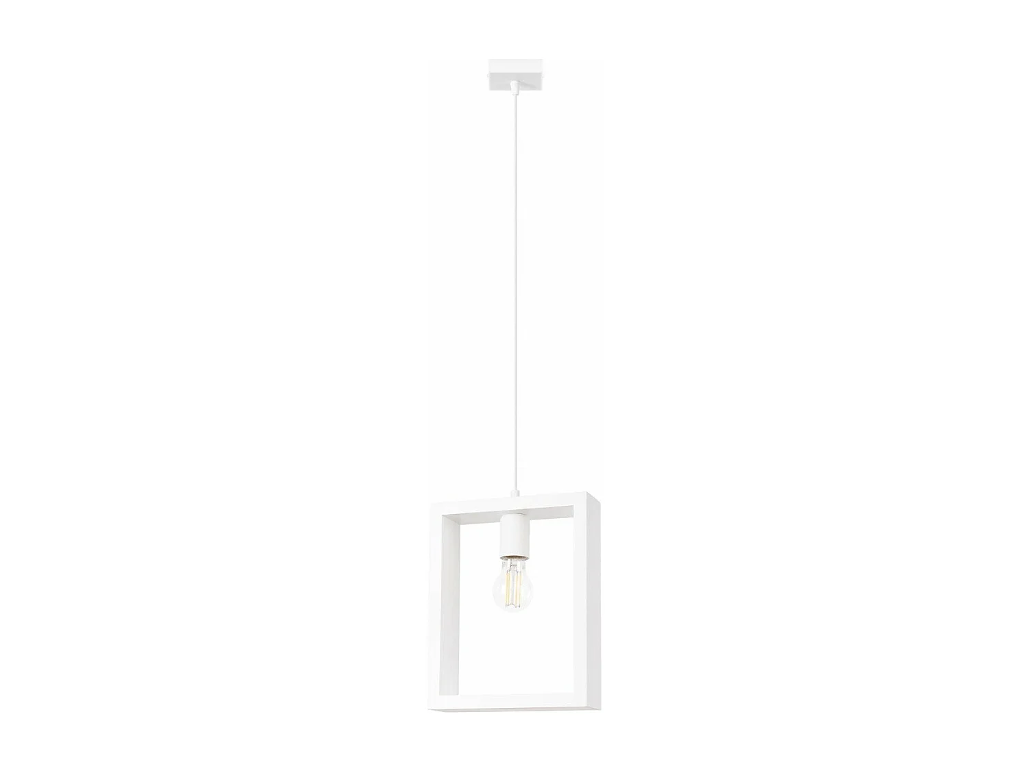 Lampe suspendue Astrelis blanc