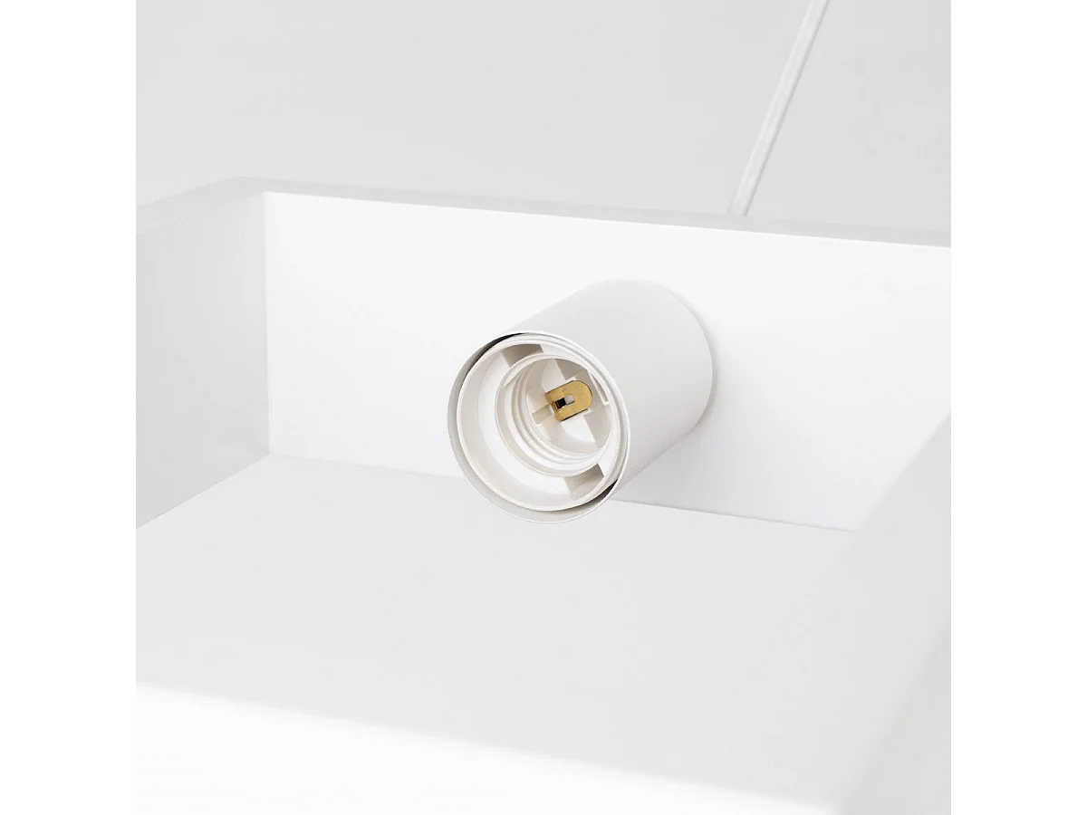 Lampe suspendue Astrelis blanc