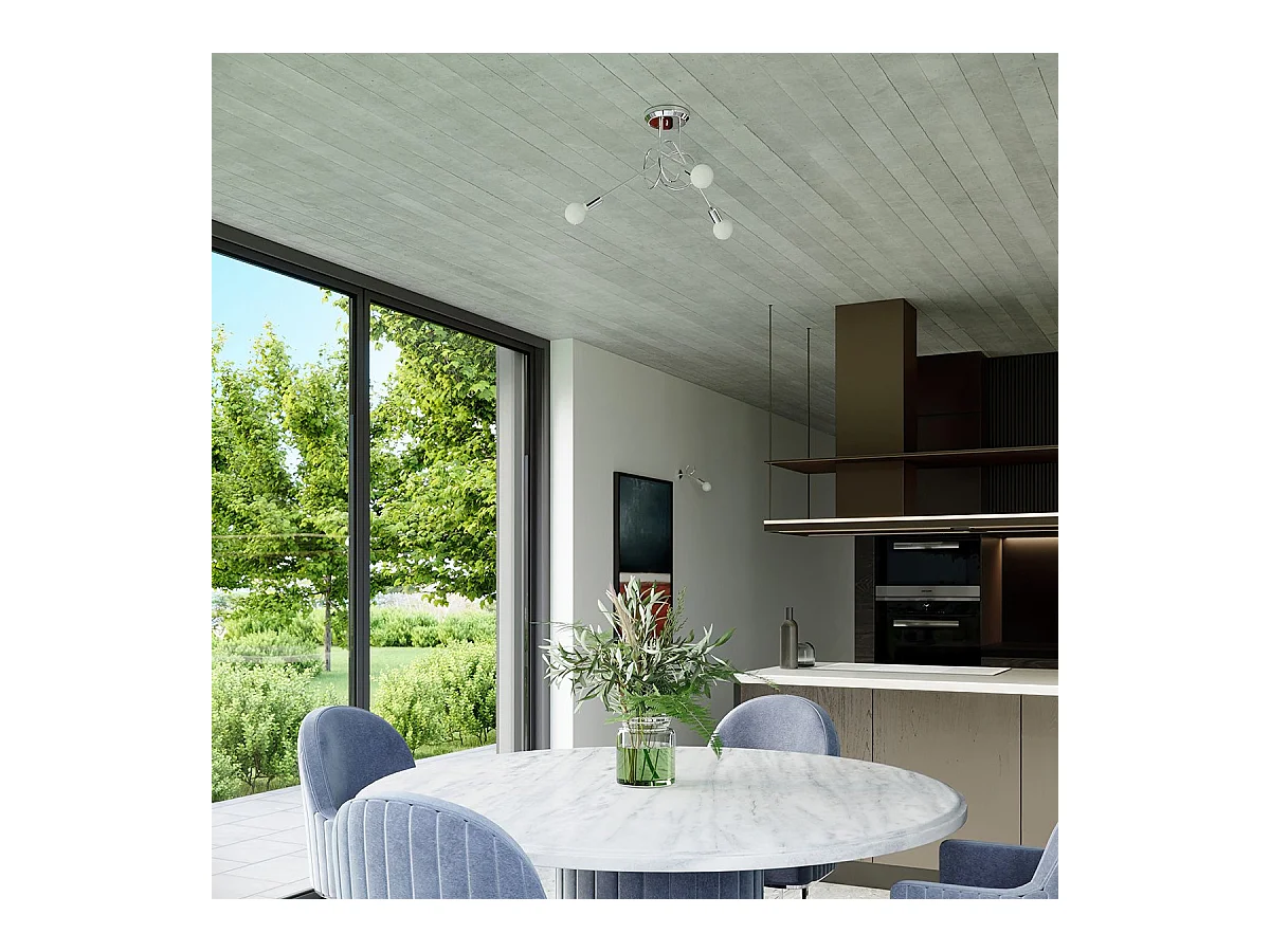 Lustre Oktobot 3 chrome