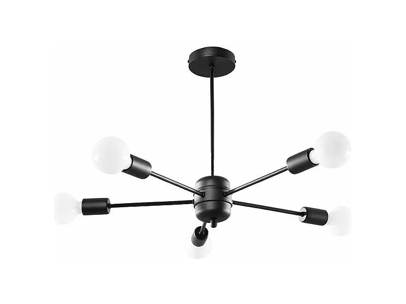 Lustre Lunaris 5 noir